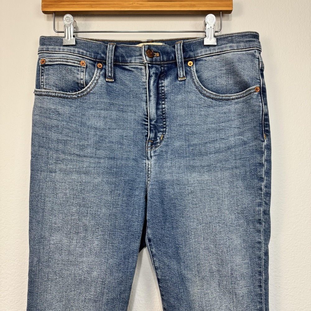 Madewell Cali Demi-Boot Jeans Women's 29 Dorrance Wash High Rise Bootcut Denim - Picture 2 of 16